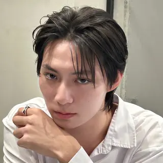 メンズ 池袋/韓国メンズヘア ❤️💙軸丸みうのヘアスタイル