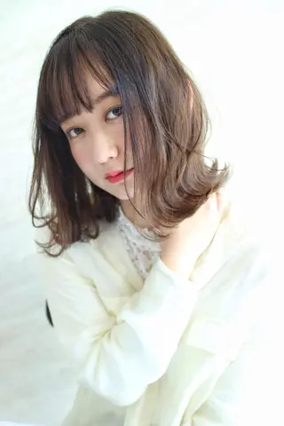 ミディアム ショート＆ボブ ヒロシのヘアスタイル