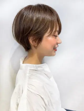 ショート 似合わせショート 森岡俊亮のヘアスタイル