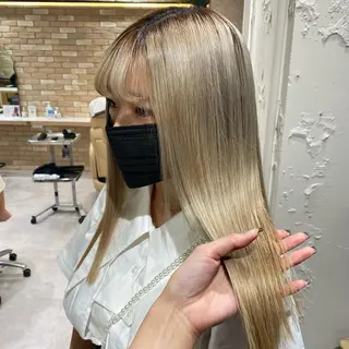 ロング カラー 平野葵🎀 hair/nailのネイルデザイン