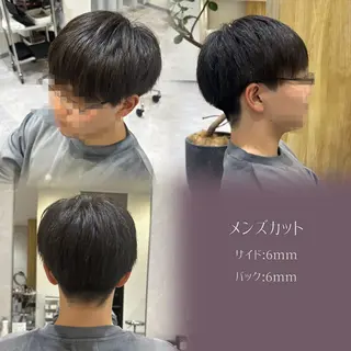 ショート メンズ 癖毛改善縮毛矯正 /中山なかやまのヘアスタイル