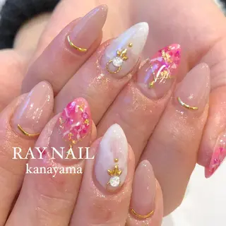 ネイル Arowa 伊田のネイルデザイン