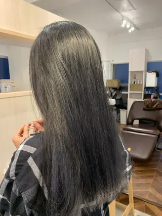 ロング カラー ヘアアレンジ Sia中野新橋 『JUNYA』のヘアスタイル