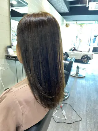 セミロング カラー 先着1名様限定 カット無料のヘアスタイル