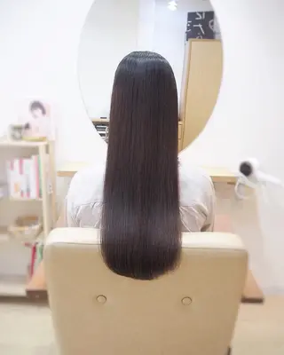 ロング 中江 規久のヘアスタイル