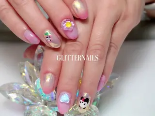 ネイル glitter na ils AYAのネイルデザイン