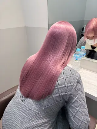ロング カラー ヘアアレンジ メンズ キッズ ブリーチ博士 MASATOのヘアスタイル