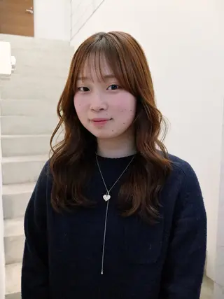 ロング ミユ/ショート/ カットモデル/名東区のヘアスタイル