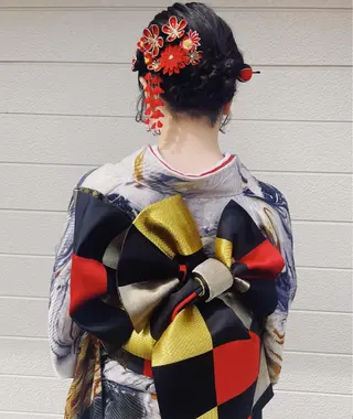 ミディアム YAP！HAIR トコツメアヤノのヘアスタイル