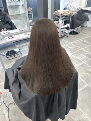 ロング カラー shuse /艶カラー  栄のヘアスタイル
