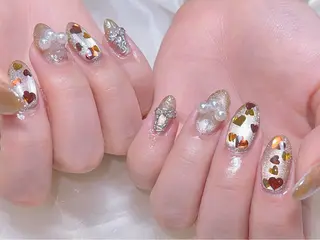 ネイル 🎀ネイルサロン エクラYUI🎀のネイルデザイン