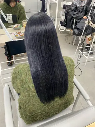 ロング カラー 前橋 姫奈のヘアスタイル