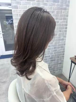 セミロング Noyヨシモト ヒロトのヘアスタイル