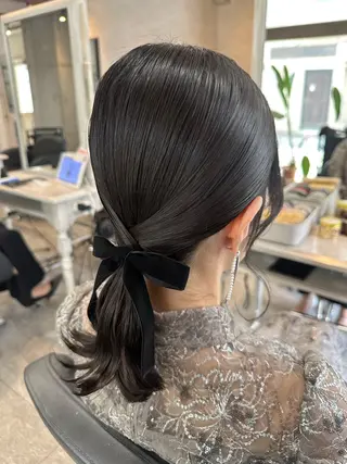 ミディアム 🎀ヘアセット/艶髪 /はやしほのか🎀のヘアスタイル