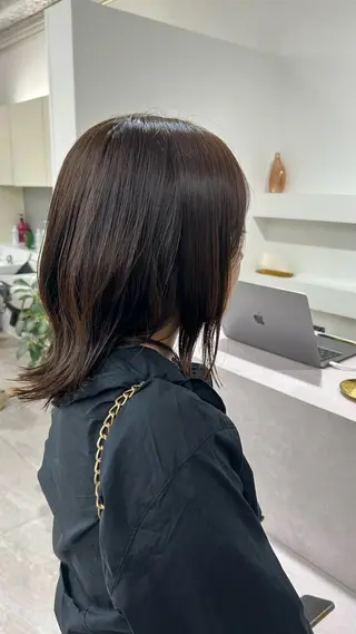 カラー 河田 日和のヘアスタイル