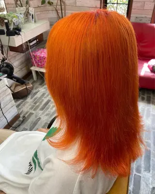 ミディアム カラー 大坪 拓斗のヘアスタイル