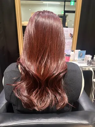 ロング カラー 透明感カラー/ 韓国風🌿RIKOのヘアスタイル