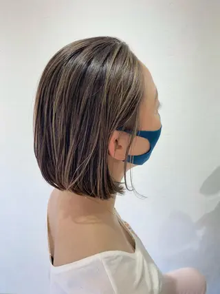 ショート みずの ゆきなのヘアスタイル