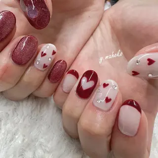 ネイル パラジェル有/ 長さだし/mahoのネイルデザイン