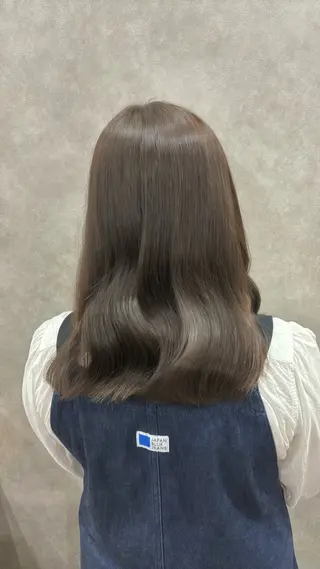 ミディアム カラー 透明感カラー/ ブリーチ無し/RYOのヘアスタイル