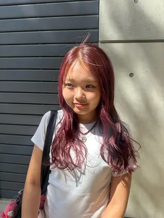 ロング カラー 脇田 光理のヘアスタイル