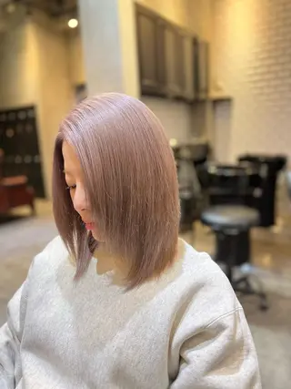 ミディアム カラー 指名No.1💥 ユウトのヘアスタイル