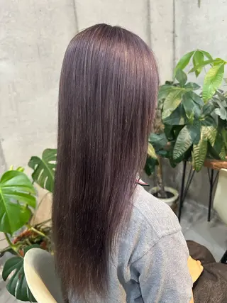 ロング 田本 雛のヘアスタイル