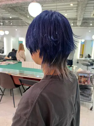 ミディアム 💥ウルフカット デザインあんな💥のヘアスタイル