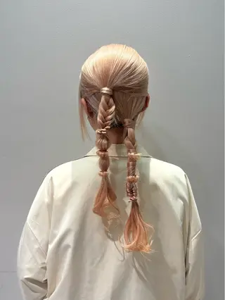 ヘアアレンジ hair &eye あおいのヘアスタイル