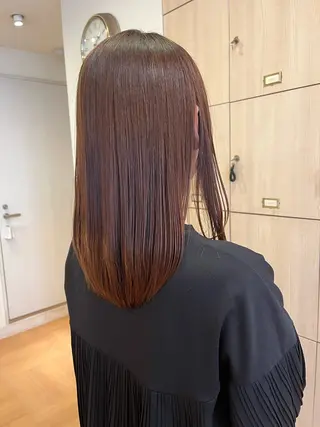 ミディアム Ha naのヘアスタイル