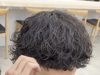 パーマ メンズ fifth park 六反穂 龍介のヘアスタイル