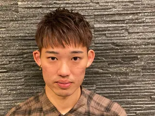 ショート メンズ 浅見 天翔のヘアスタイル