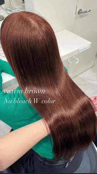 ロング カラー 大人上品ベージュ 🎀HARUNAのヘアスタイル