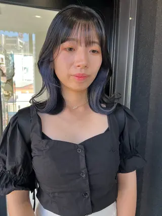 ミディアム カラー ダブルカラー🩰 CHIHIRO👒のヘアスタイル