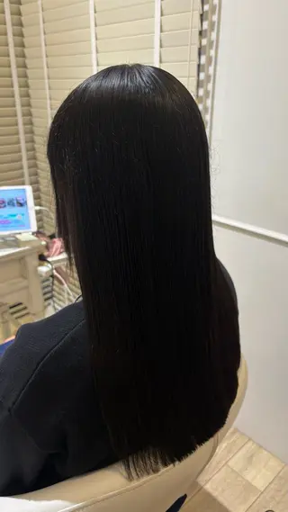 ミディアム カラー 似合わせ 顔周りYUUGAのヘアスタイル
