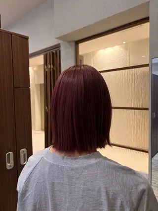 カラー レイヤー/透明感 カラー/ましろのヘアスタイル