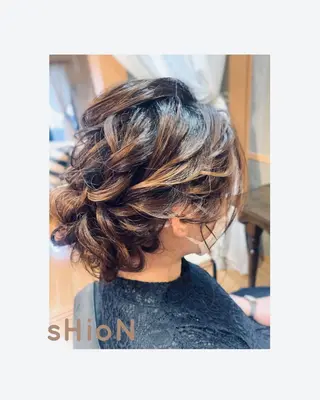 ヘアアレンジ sHioN髪質改善 美髪矯正／ヘア着付けのヘアスタイル