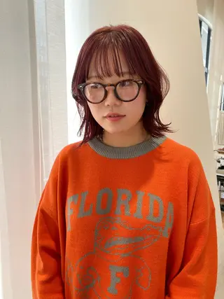 ショート カラー 増井 彩乃のヘアスタイル