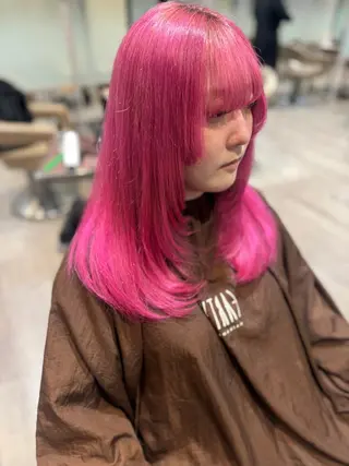 ロング カラー カラー/カット パーマtoshikiのヘアスタイル