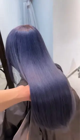 ミディアム カラー パーマ ヘアアレンジ メンズ ブリーチカラー🤍 颯馬🐈‍⬛のヘアスタイル