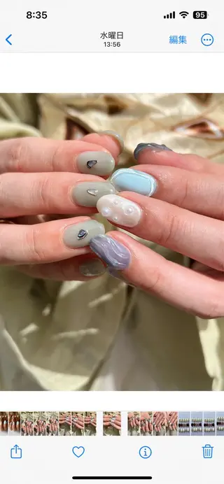 ネイル MUKUTOU nail 　YUKIのネイルデザイン