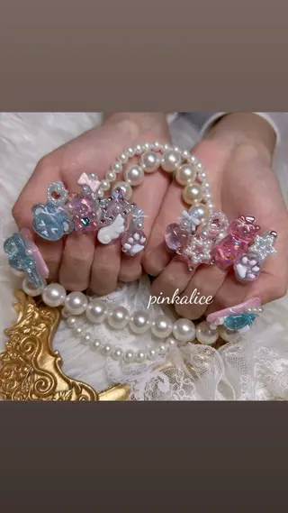 ネイル nail salon Pink Aliceのネイルデザイン