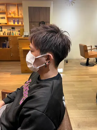 ショート メンズ miku 三ノ輪のヘアスタイル