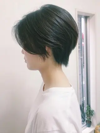 ショート カラー パーマ ショートボブ髪質改善 縮毛矯正のプロ山道潤のヘアスタイル