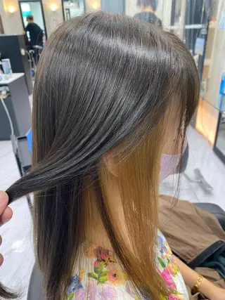 カラー Luce 杉本のヘアスタイル