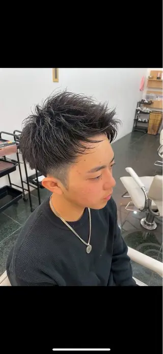 メンズ カラー メンズカット 歓迎‼️後藤朝光のヘアスタイル