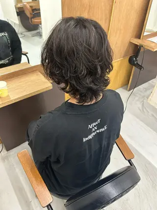 パーマ PELEハイトーン shinobuのヘアスタイル