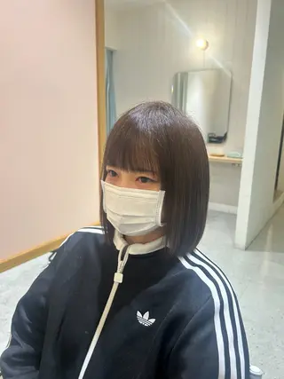 ミディアム ショート✂︎ボブ/ /小駒杏花のヘアスタイル
