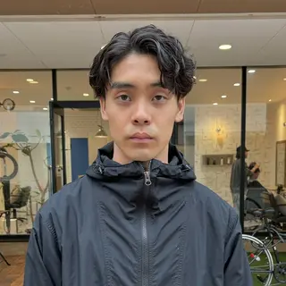 パーマ メンズ 【メンズショート 特化】村斎　伶次のヘアスタイル