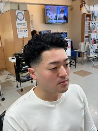 パーマ メンズ ✂︎men's hair✂︎立石亮のヘアスタイル